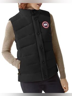 Canada Goose Freestyle Vest – Black – Size M – Full Set – New with Tags